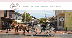 Desktop Screenshot of capemaycarriage.com