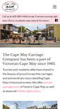 Mobile Screenshot of capemaycarriage.com